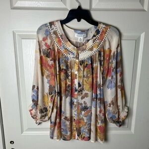 Skye's the Limit Floral Blouse
